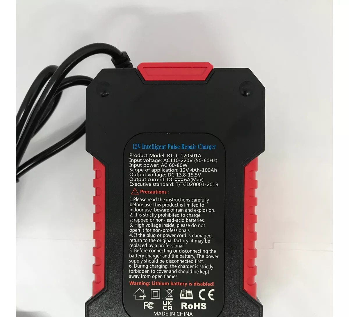 Miniatura 3 de Cargador Baterías Carro Motos 12v